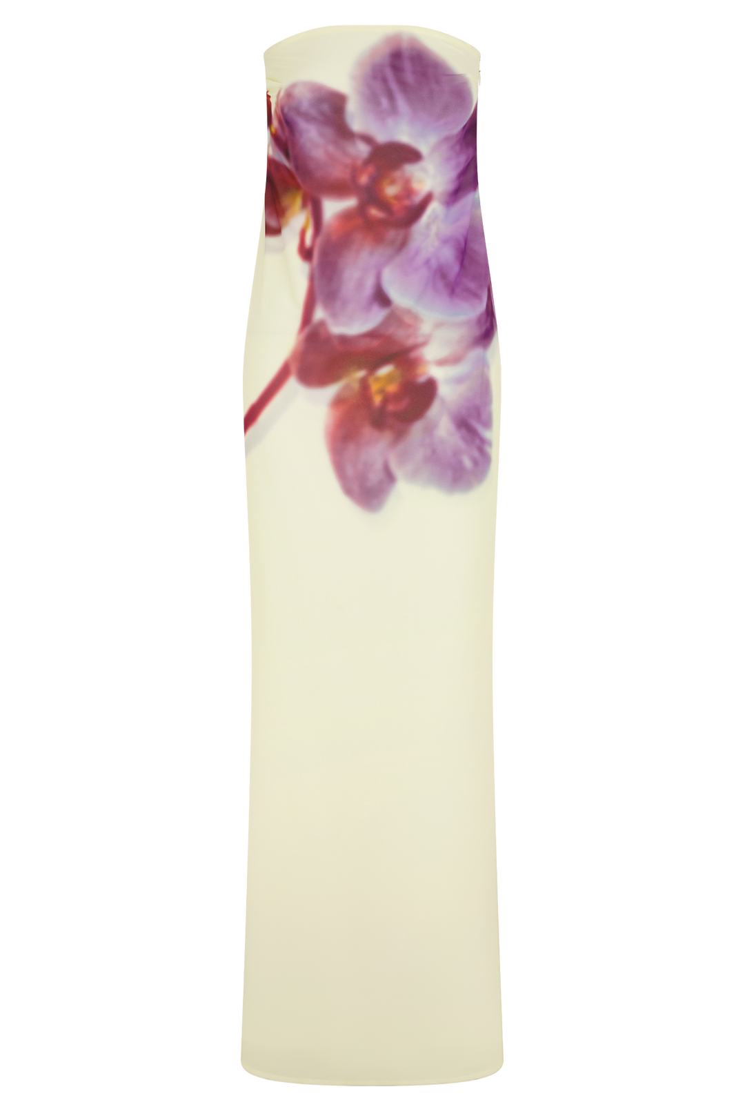 Amaya – Ivory Orchid Maxi Dress