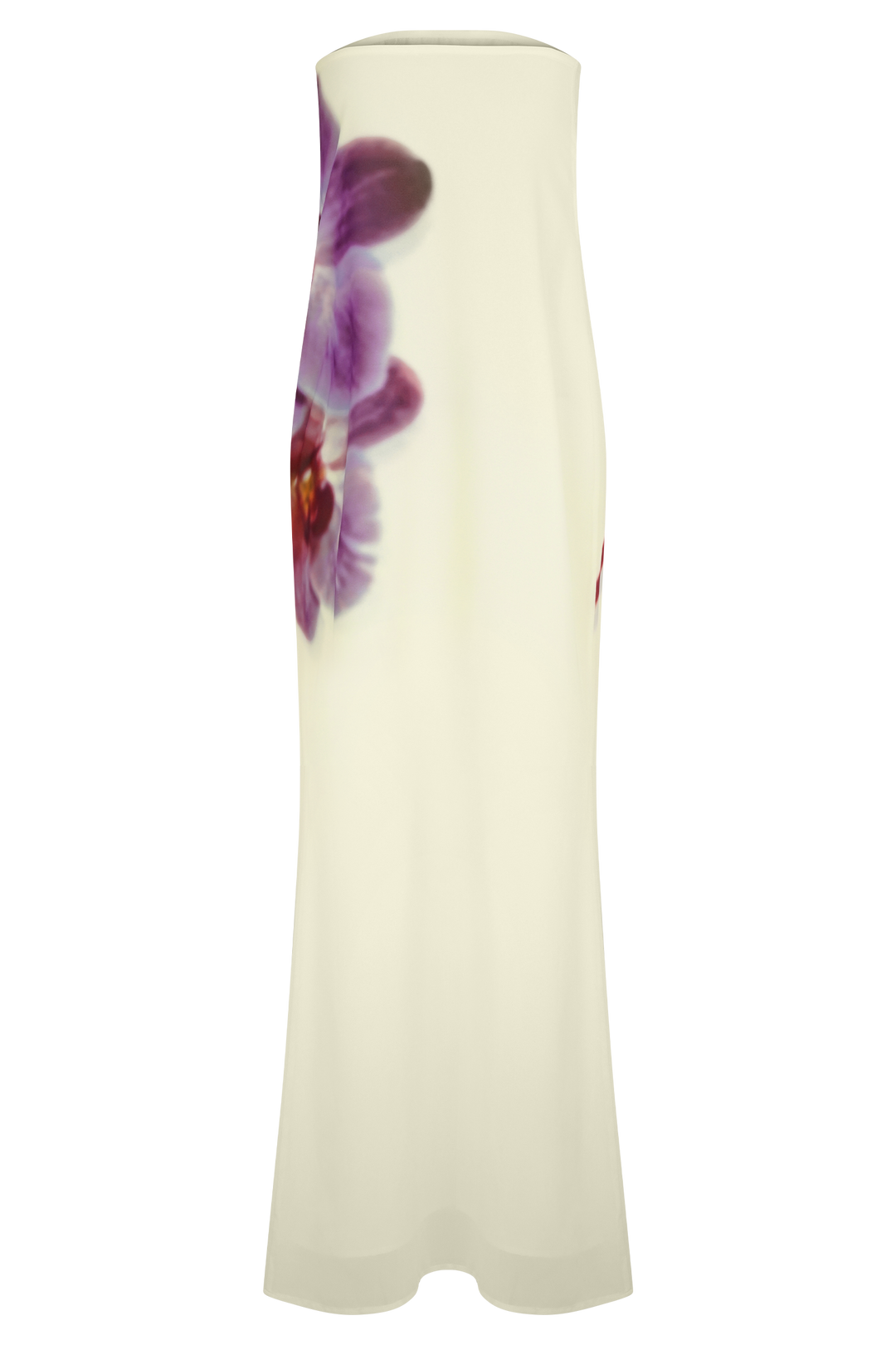 Amaya – Ivory Orchid Maxi Dress