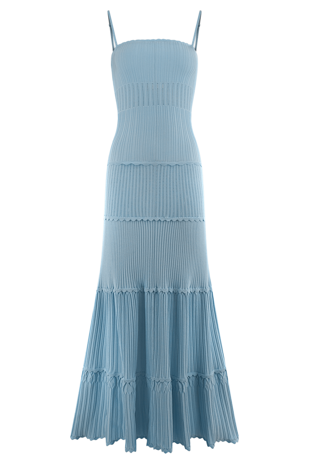 Finley Knit Dress – Cornflower Blue