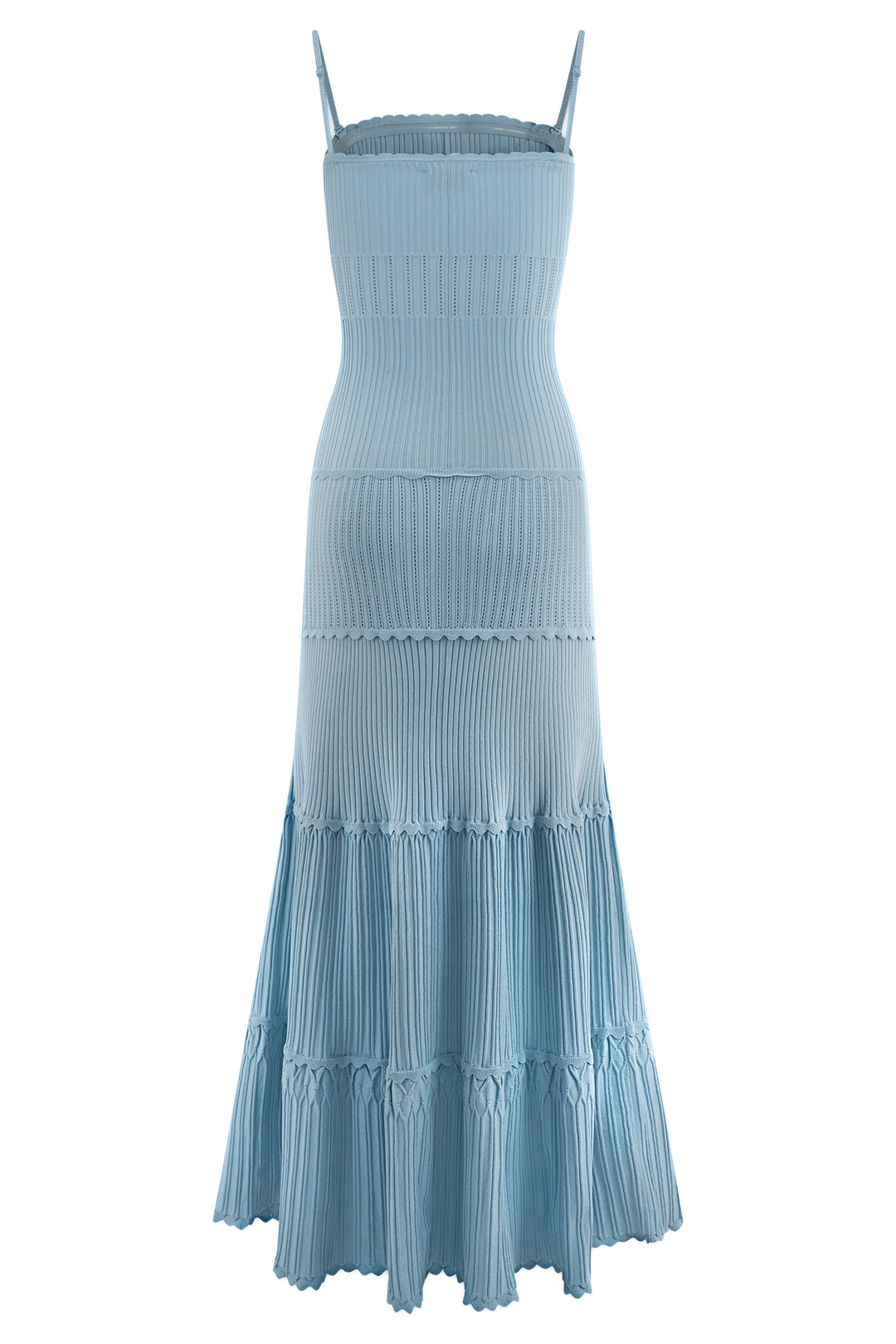 Finley Knit Dress – Cornflower Blue