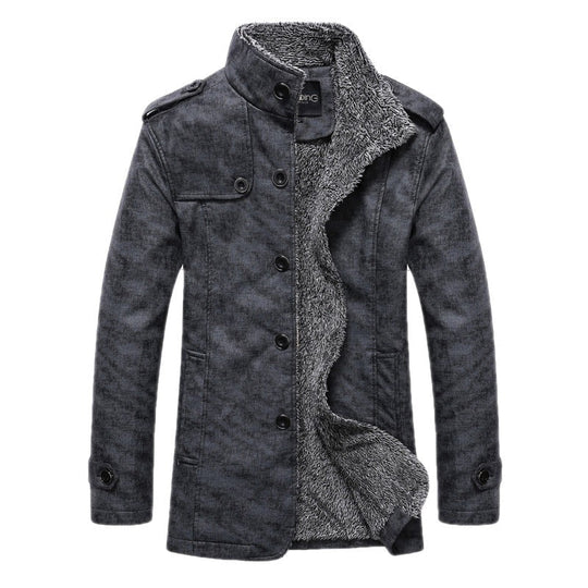 Michel - Veste d'hiver doublée de sherpa