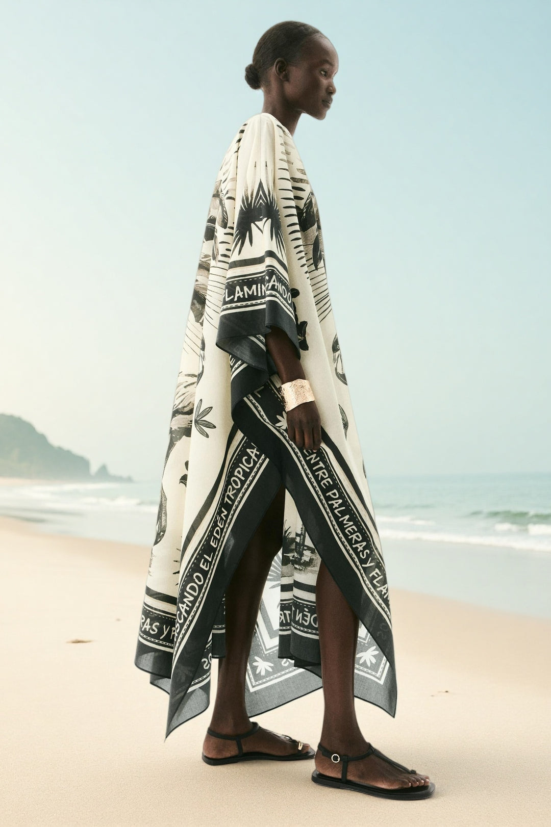 Flamingo Breeze Kaftan