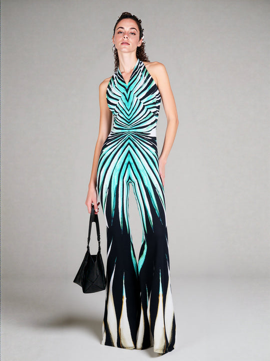 Combinaison Galaxie Tropique – Effet Sculptant & Glamour Futuriste