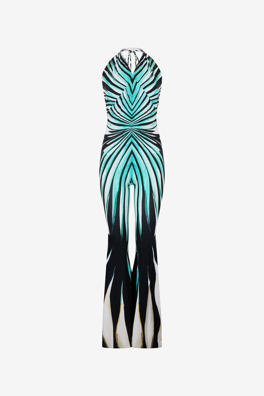 Combinaison Galaxie Tropique – Effet Sculptant & Glamour Futuriste