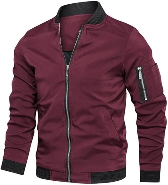 Jules - Veste Bomber Métallisée Élégante