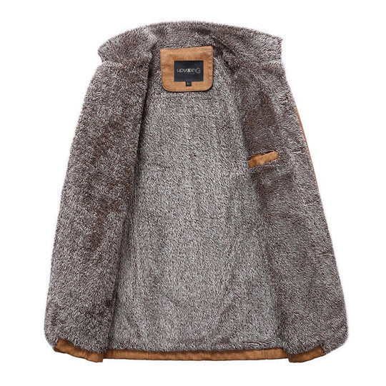 Michel - Veste d'hiver doublée de sherpa