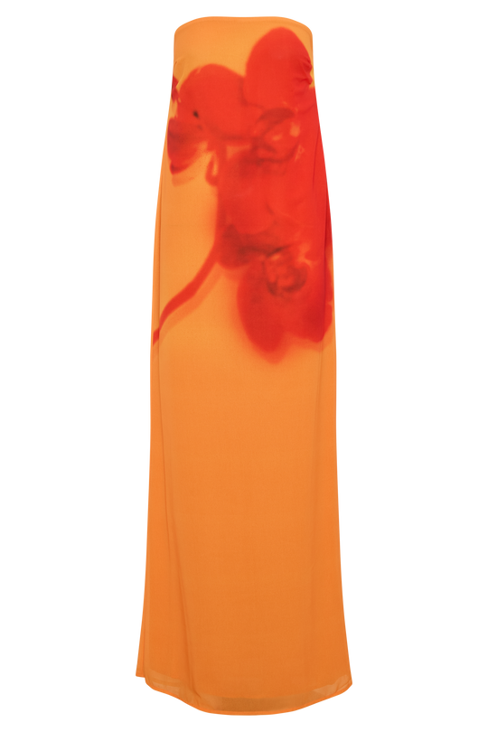 Amaya – Koi Orchid Maxi Dress