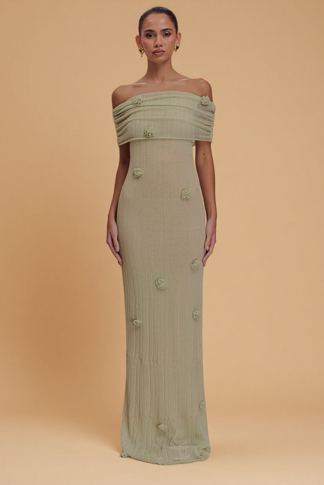 Orchid Bloom Fishtail Dress