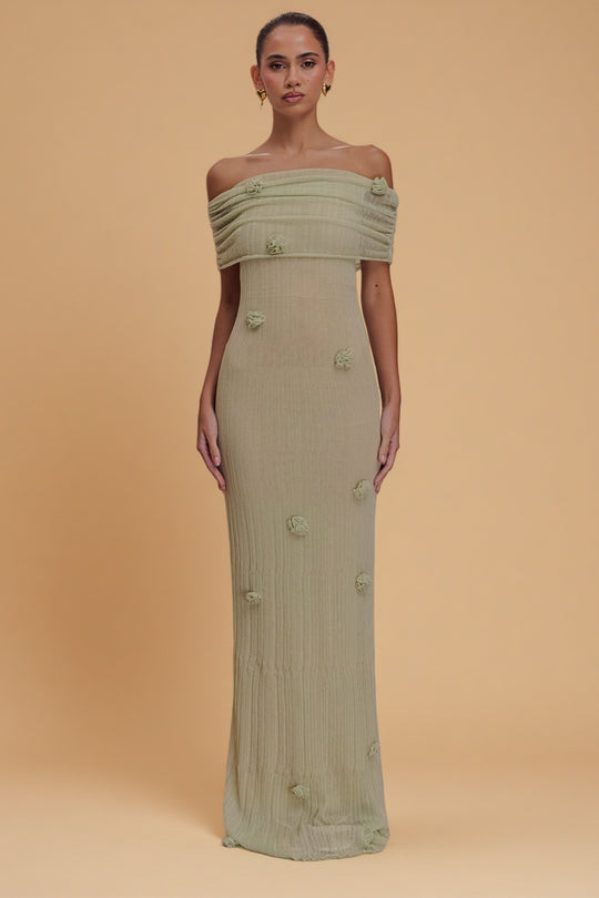 Orchid Bloom Fishtail Dress
