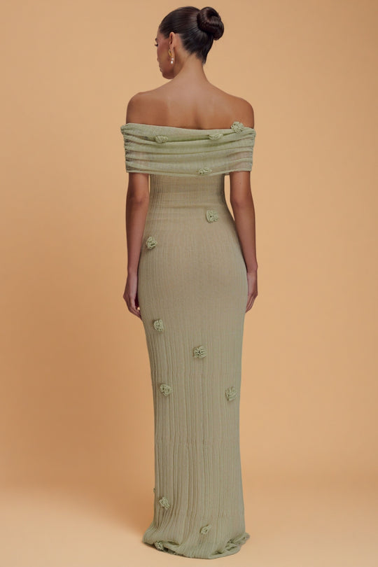 Orchid Bloom Fishtail Dress