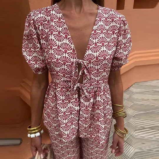 Élodie | Ensemble d’été chic deux pièces