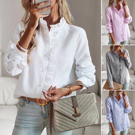 Aude™ | Blouse Élégante et Confortable